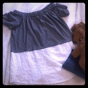 Off the shoulder top